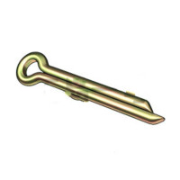 Q215(碳钢) GB91 Φ12*120 彩锌 开口销 240支/包 4包 煤炭专用