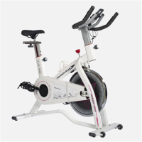 亚新鸿动感单车CM-123D-B直立式智能家用静音刹车片健身车