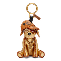 MCM 时尚金色乖乖狗挂件 MYZ8SXA61DG001