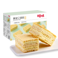 百草味 奶油味 拿破仑蛋糕750g/箱
