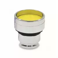施耐德 Schneider Electric ZB4BA56 弹簧复位按钮头(无标志),凹头,黄色(包装数量 1个)