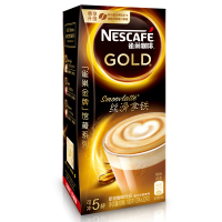 Zs-雀巢(Nestle)12326609 咖啡 金牌馆藏 丝滑拿铁 速溶 冲调饮料整箱装 24(5×20g)