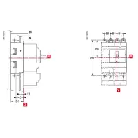 施耐德 Schneider Electric 抽出式塑壳断路器NSX400F Mic2.3 250A 3P 3D
