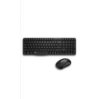 雷柏(Rapoo) X1800S 无线键鼠套装 办公键盘鼠标套装 防泼溅 黑色