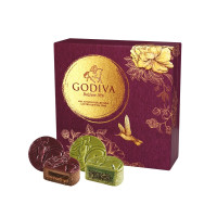 歌帝梵(GODIVA) 巧克力月饼 2020年中秋月饼礼盒 比利时进口巧克力月饼形糕点 368型悦享月饼礼盒