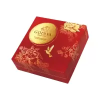 歌帝梵(GODIVA) 巧克力月饼 2020年中秋月饼礼盒 比利时进口巧克力月饼形糕点 328型心意礼盒