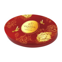 歌帝梵(GODIVA) 巧克力月饼 2020年中秋月饼礼盒 比利时进口巧克力月饼形糕点 528型缤纷礼盒