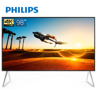 飞利浦PHILIPS98PUF7683T398英寸超大屏幕金属边框智能语音4K超高清HDR网络智能液晶电视机