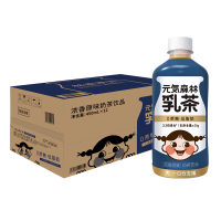 元気森林0蔗糖原味奶茶阿萨姆牛乳茶低脂低卡元气森林茶饮料12瓶