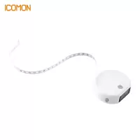 沃莱(ICOMON)ER301数显电子健康皮尺 蓝牙卷尺 三围软尺测胸围腰围 家用瘦身体重称体脂秤伴侣 软尺子