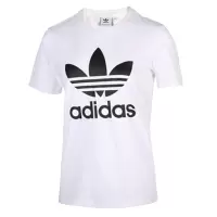 阿迪达斯 ADIDAS 女子 三叶草系列 TREFOIL TEE 运动 T恤 FM3306
