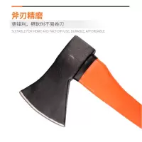 丛林狐 斧头劈柴木工斧子家用木工斧头木匠斧专用斧头户外kan树斧板斧 600g斧子