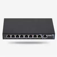 睿易 RG-NBS1809C-P 8口百兆POE企业监控安防交换机