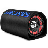 先科车载低音炮汽车音响 便携式音箱摩托车mp3播放器功放汽车喇叭12V/24V/220V 6英寸低音炮喇叭 标配