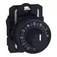 施耐德 Schneider Electric ZB5-AD912 22mm 塑料选择开关头ZB5ZB5-AD912