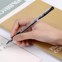 得力6600ES中性笔0.5笔头12支/盒