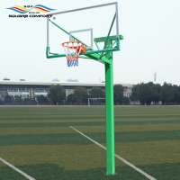 星加坊 篮球架 户外成人标准篮球架 箱体篮球架 配钢化玻璃篮板