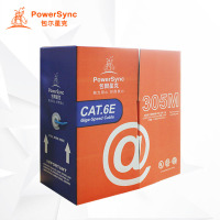 包尔星克UTP六类纯铜整箱网线300米高速6类台湾生产整箱网线