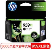 惠普(hp)L0R42AA 959XL 超高容量原装黑色墨盒 (适用HP8210 8720 8730)