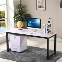 群兴俊达 DNZ-006 白色 800*600*740mm 电脑桌书桌加宽台式家用现代简约简易办公桌写字桌子