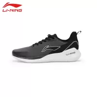 李宁男士跑步鞋运动鞋ARHQ297-1黑色