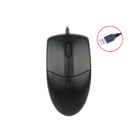 [苏宁自营]双飞燕(A4TECH) OP-520NU USB有线鼠标(计价单位:个)黑色