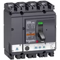  Schneider Electric NSX塑壳断路器NSX100HB2 MIC2.2 100A 4P 固定式前接线