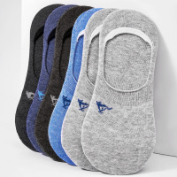 七匹狼 | [纯棉]6双装春夏季运动袜男式短筒船袜隐形纯棉男士袜子男