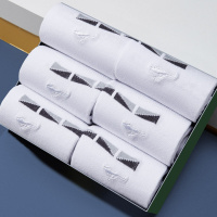 七匹狼 | [纯棉]6双装春夏季夏季男式中筒袜运动袜男士袜子纯棉