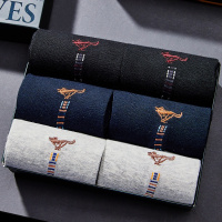 七匹狼 | [商务中筒]6双春夏季男式运动透气非纯棉男士袜子男的中筒