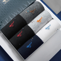 七匹狼 | [抗菌]6双装春夏季男式运动休闲透气棉质男士袜子男