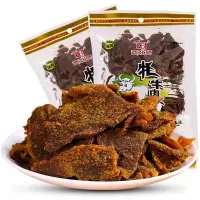 西北骄清真 高原特产耗牛肉干 500G/袋 整袋装 咖喱味