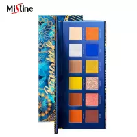 Mistine/蜜丝婷城市印象12色眼影盘闪粉ins超火大地色防水 01#曼谷盘
