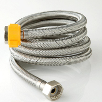 水龙头进水管精密编织304不锈钢软管 1米长