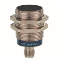 施耐德 Schneider Electric 电感式接近开关 埋入式 铜圆柱M30 3线NPN直流 常开 M12连接器