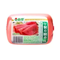 Zs-金锣火腿肠 午餐方腿香肠 400g/支 12支装