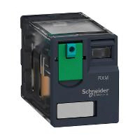 施耐德 Schneider Electric RXMA中间继电器(带测试按钮型)RXM3AB1FD(10个/盒)