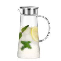 cuk 绿珠lvzhu L613 冷水壶1.2L 大容量耐热玻璃杯 玻璃凉水壶