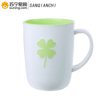 三千尺(SANQIANCHI) 四叶草杯漱口杯SQC-7005 280ml(10个起发)颜色随机 (J)