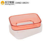 三千尺(SANQIANCHI) 方形(大号)时尚皂盒SQC-6210(10个起发)颜色随机 (J)