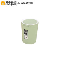 三千尺(SANQIANCHI) 大号提手翻盖圆桶SQC-6006 26.5×28(5个起发)颜色随机 (Z)