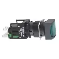 施耐德 Schneider Electric XB6-CW3B5B 16mm方形带灯按钮XB6XB6-CW3B5B