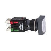 施耐德 Schneider Electric XB6-DW1B5B 16mm方形带灯按钮XB6XB6-DW1B5B
