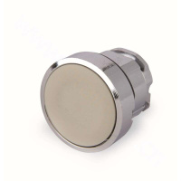 施耐德 Schneider Electric ZB4BA8 弹簧复位按钮头(无标志),平头,灰色(包装数量 1个)