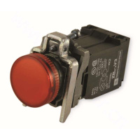 施耐德 Schneider Electric 带白炽灯指示灯，~110~120V 50/60Hz，带变压器1.2VA，红