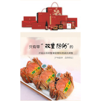 蟹满堂 家庭品尝型RS 公蟹母蟹各3只 公蟹3.2两 母蟹2.2两 共6只