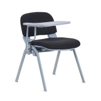 群兴俊达 DMX-014 T422带写字板款 多功能座椅网布椅职员办公椅会议椅带写字板学生培训椅