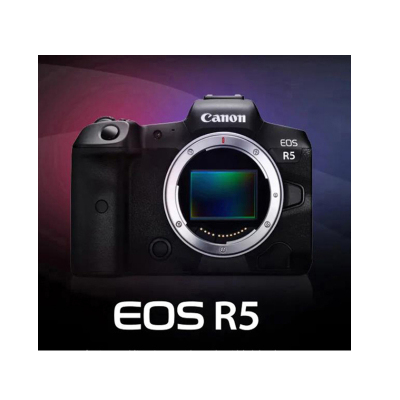 佳能EOS R5 微单相机套餐(RF24-70mm 镜头+转接环+电池+闪迪128G卡+清洁套装+膜+防雨罩+包)