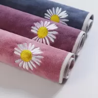 单条雏菊毛巾(磨砂袋)