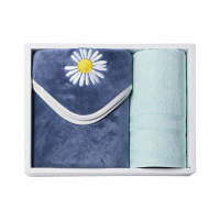 爱竹人 雏菊毛巾(抽屉盒二)